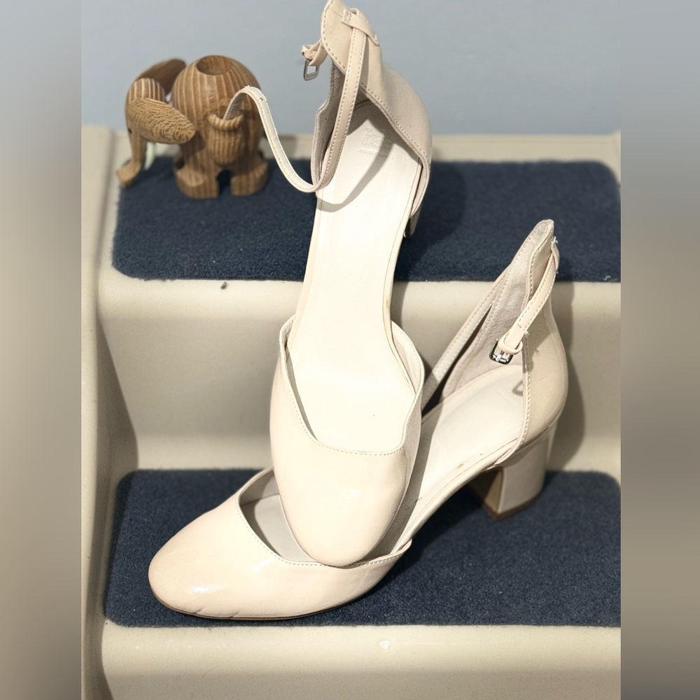 Zara Basic Collection White Heels